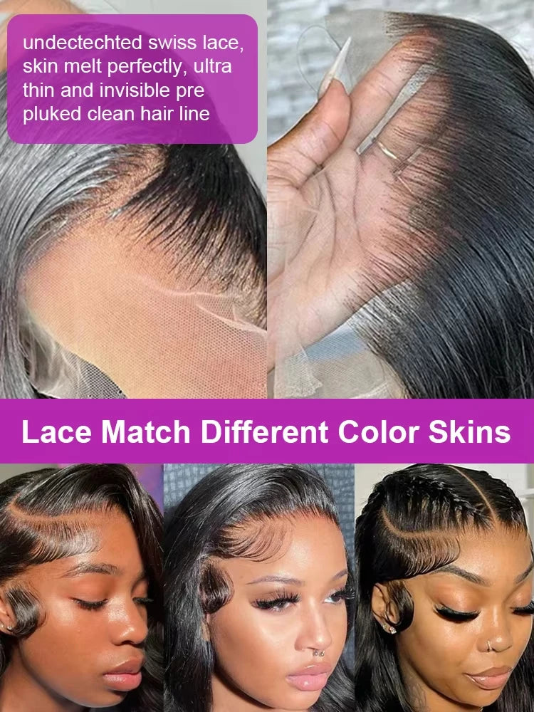 Loose Deep Wave 13x6 HD Lace Frontal Human Hair Wigs Brazilian Curly Wigs 13x4 Human Hair Lace Front Wig Preplucked Remy Hair