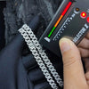 Pass Diamond Test Hip Hop Jewelry VVS1 Stone Shiny 2row 3row Men Women 925 Sterling Silver Necklace Moissanite Cuban Link Chain