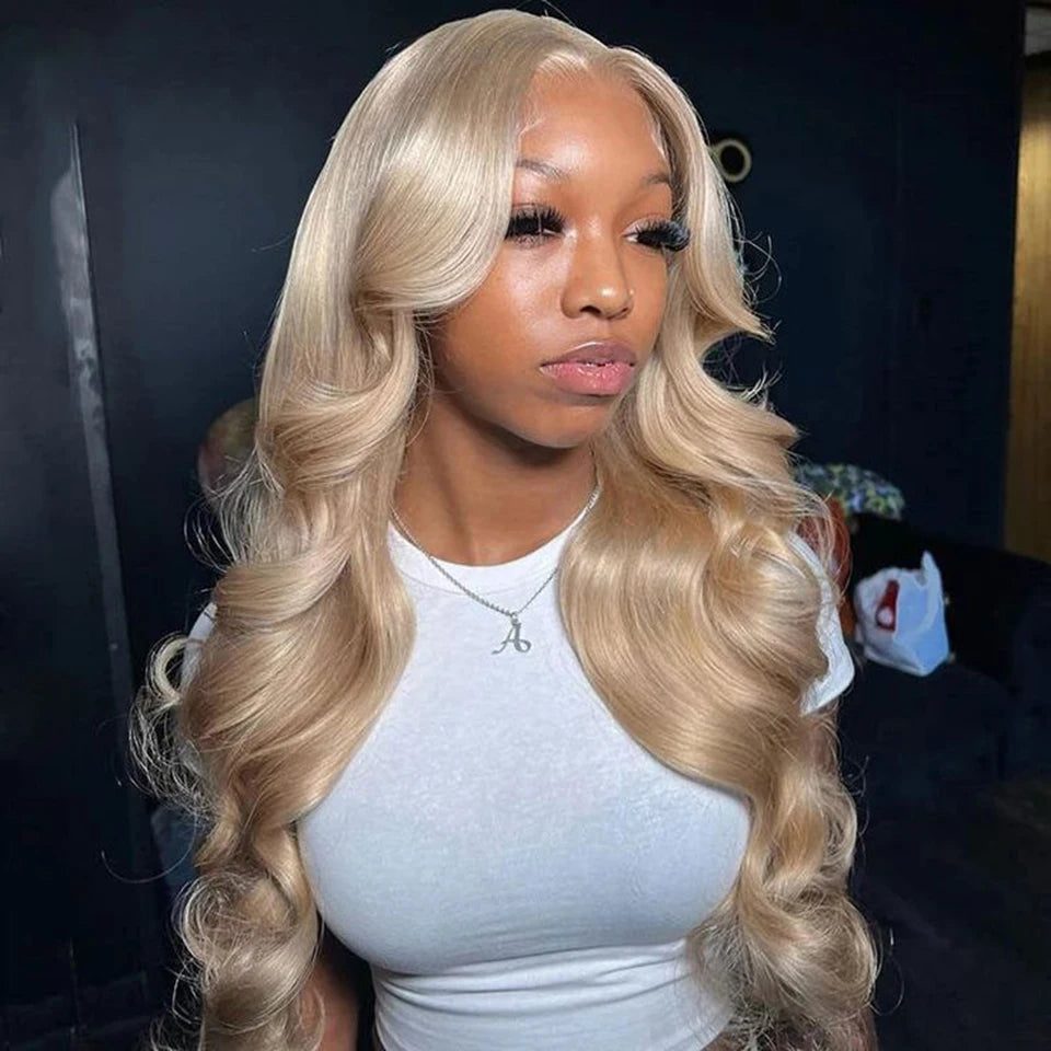Synthetische Lace Front Perücken Aschblond Gewellte Perücke Weiche Kunsthaar Perücke Front Lace Perücken Cosplay Alltags Party Perücken