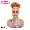 Synthetic Afro Puff Drawstring Ponytail Hair Bun 10 Inch Short Afro Kinkys Curly Afro Bun Extension Hairpieces Large Size