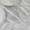 New Sexy Off Shoulder 3D Flower See Through Strapless White Mini Dresses Women‘s Elegant Birthday Evening Guest Party Prom Robe