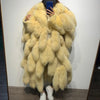 GO BALLISTIC YA Fox Fur Coat 2023 Winter New Natural Fur Clothing Fur Outwear 7337