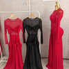 CM.YAYA Women Mesh See Though Long Sleeve Maxi Bowknot Long Dress 2025 Evening Sexy Club Party Evening High Street Dresses