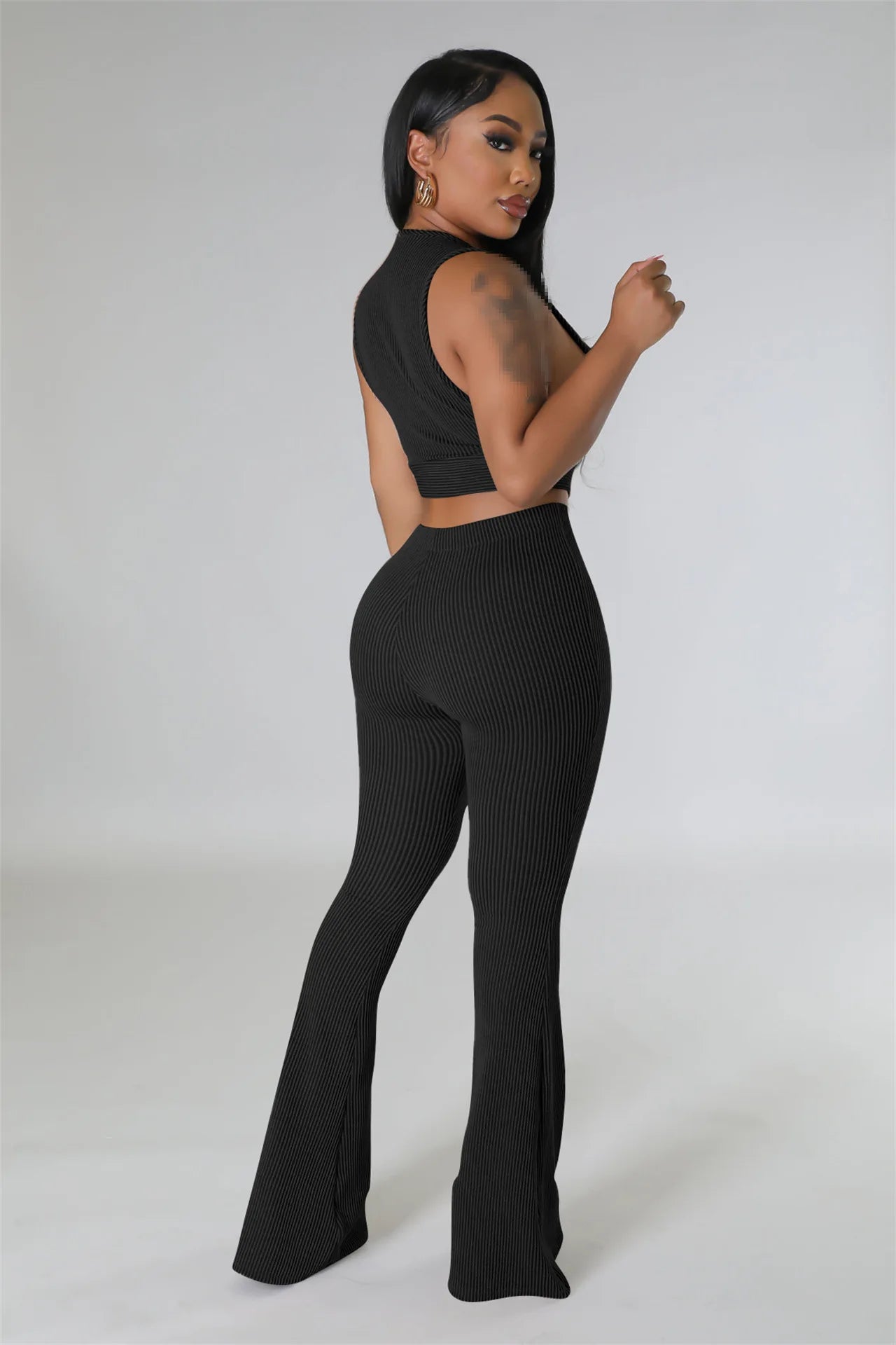 pants sets women summer outfits for women 2023 two piece set for woman 2 piece sets woman outfit crop top pants summer clothes