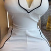 GLCMYAYA Fashion Striped Splicing Women's Set Strapless Crop Top and Shorts Suit 2026 Spring Vacation Two 2 Piece Set Outfits