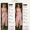Chic pleated halter neck long vacation dress high quality purple strapless Lotus Edge Maxi Dress 2026 New Lady Vacation Gowns