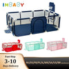 IMBABY Laufgitter Für Kinder Verschiedene Modelle Baby Bällebad Bett Zaun Kinder Indoor Basketball Und Fußball Spielhof