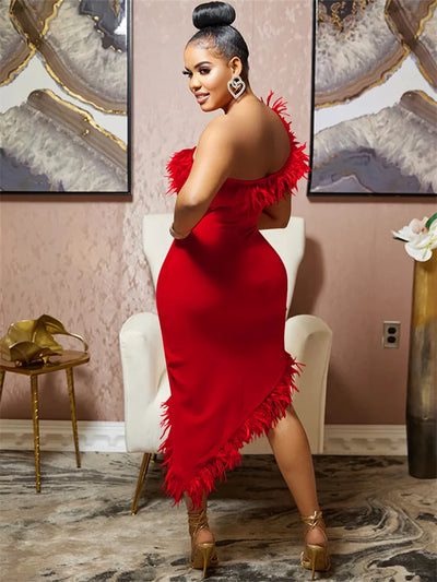 Wmstar Party Weihnachts-Kleider Damen Kleidung Bodycon Süß Sexy Partykleid Sommer Urlaub Großhandel Mengenrabatt Dropshipping