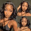 Short Bob Wig Body Wave 13x4 Glueless Wig Human Hair Brazilian Ready To Wear 4x4 Lace Frontal Closure Wig for Women Preplucked