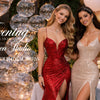 Lace Evening Dresses Woman Elegant Party With Corset Applique Mermaid Birthday Dresses Prom Gowns Halter Neck Customized