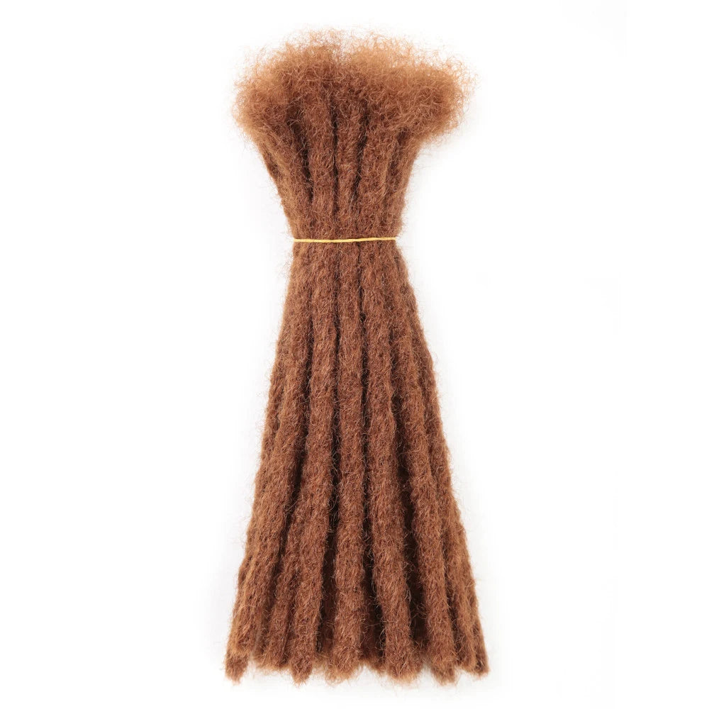 Dreadlock Extensions Loc Extensions Afro Kinky Dreads Extensions for Men/Women, Synthetic Dread Set Thick Soft Locs Extensions