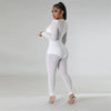 Sexy Mesh Patchwork Transparenter Club-Bodycon-Jumpsuit für Damen, durchsichtiger Einteiler-Overall, Clubwear, Party-, Geburtstagsoutfits