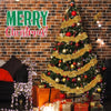 1.5/30M Colorful Christmas Ribbon Garland Xmas Tree Wrapping Tinsel Ribbons DIY Bar Wedding New Year Party Ribbon Decorations
