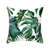 45cm Cushion Case Removable Polyester Green Plant Print Pillowcase Tropical Leaf Cactus Monstera Throw Cushion Cover Home Decor