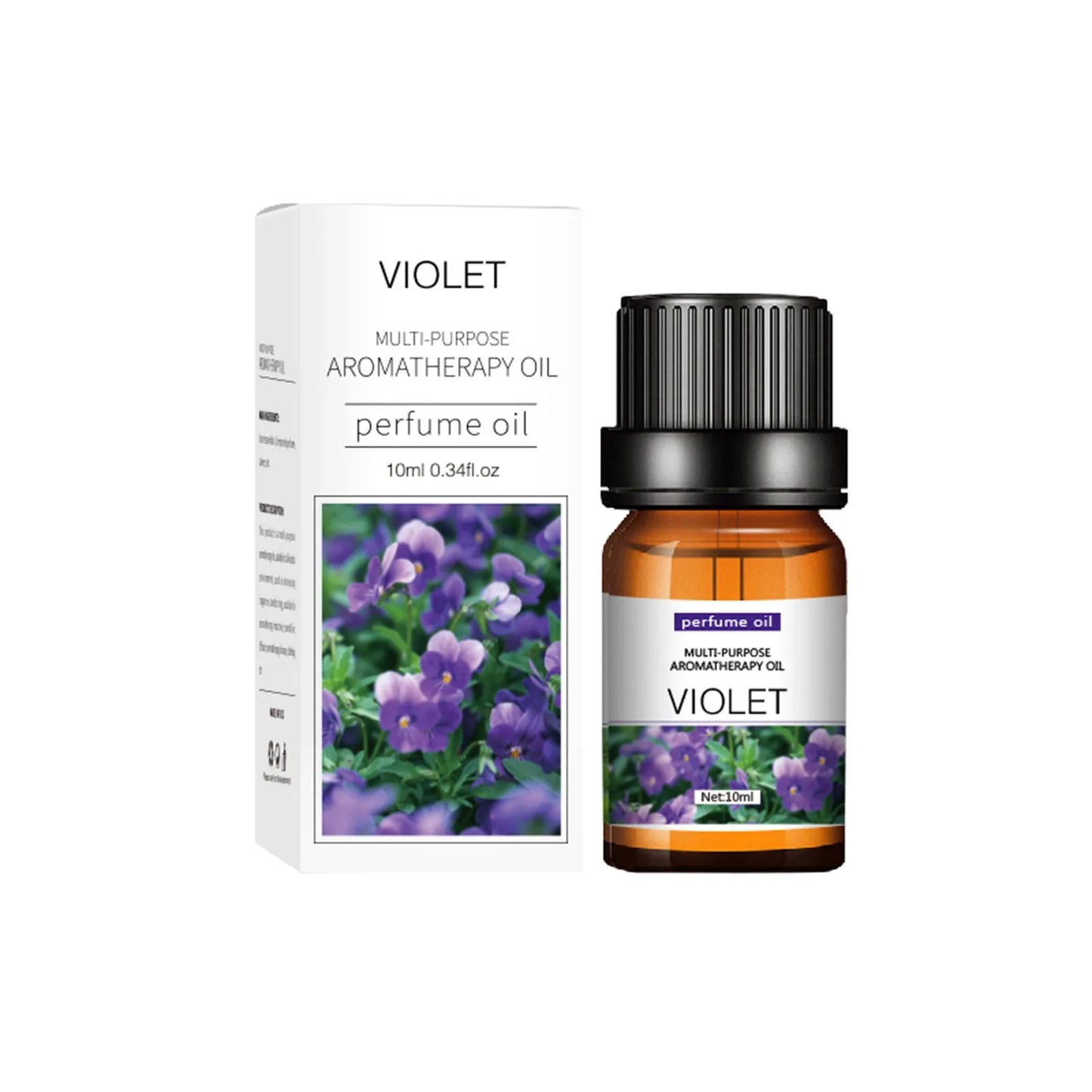 Flower Fruit Essential Oil Water-soluble Relieve Stress For Humidifier Aroma Diffuser Fragrance Lamp Air Freshening Aromatherapy