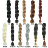 26Inch Vixen Crochet Bulk Hair Synthetic Jumbo Braids Fluffy Yaki Straight Crochet Hair Afro Kinky Curly Braiding Hair Extension