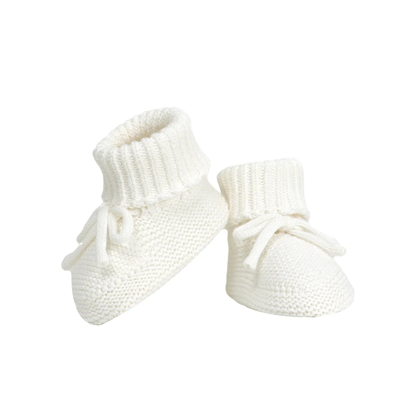 Baby Schuhe Baumwolle Gestrickte Neugeborene Mädchen Jungen Stiefel Mode Einfarbig Warme Kleinkind Kind Slip-On Bettschuhe Handgemacht 0-18M Fußbekleidung
