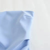 TRAF Damenkleid schulterfrei Korsett Kurze Kleider Gerafftes rückenfreies blaues schwarzes weißes Kleid Damen sexy Bodycon Partykleider