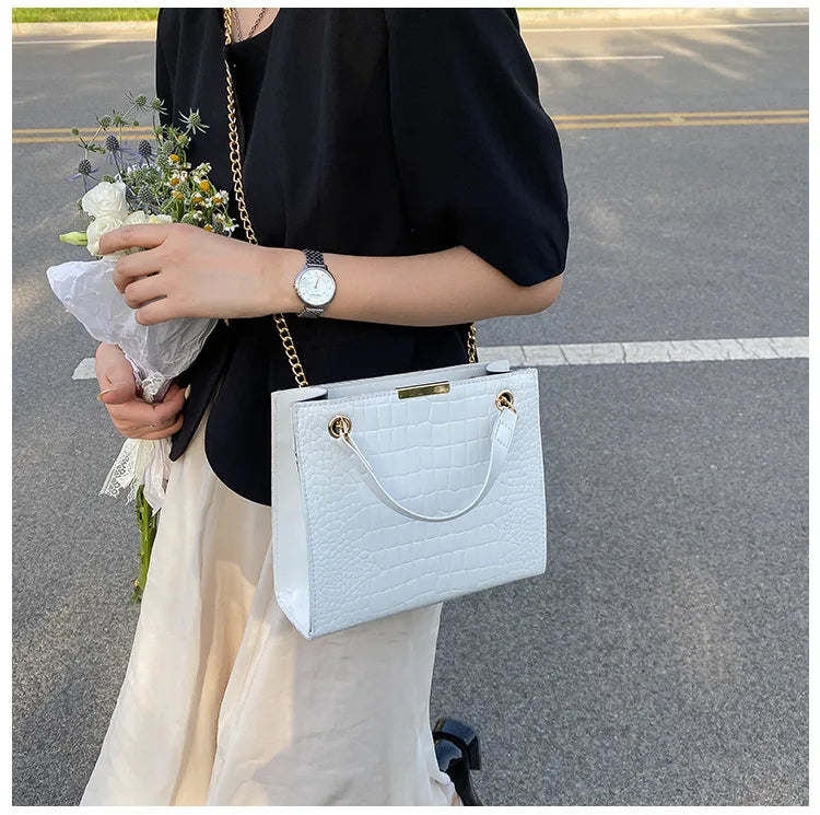 Fashion Luxury Crossbody Bags for Women 2023 New Trendy Designer Shoulder Bag Leisure Chain Solid Color Messenger Bag Handbags