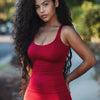 AliExpress Summer Sexy Tank Top Dress European and American Plus Size Women's Sleeveless Midi Dress