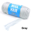 4er-Pack brasilianisches Wollhaar, synthetische Häkelhaarextensions für Frauen, afrikanisches Haargarn zum Flechten von senegalesischen Twists, Kunsthaar