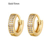 CRMYA Gold Silber gefüllt 16mm 14mm 12mm Blumen baumelnde Ohrringe Zirkonia Creolen für Damen Mädchen Schmuck Großhandel