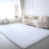 Flauschiger Teppich für das Schlafzimmer, zottelige, flauschige Teppiche für das Schlafzimmer, dicke schwarze Teppiche für das Wohnzimmer, Teppiche für Mädchen und Jungen