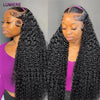 Deep Wave Human Hair Bundles 3/4 Bundles Deal Malaysian Hair Weaves 100% Rew Curly Human Hair Extensions 8-40 inch Virgin Hair