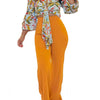 2 Piece Women Set Summer Autumn Long Sleeve Shirt Blouse Top And Pants Suits Outfits Fashion Office Lady Matching Sets Outfit