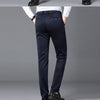 Men's Summer Fashion Business Casual Long Pants Suit Pants Male Elastic Straight Formal Trousers Plus Big Size28-40