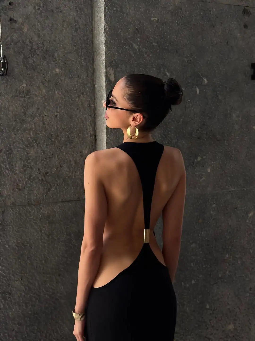 Halter Deep V Backless Long Dress Women Open Back Spaghetti Strap Elegant Party Evening Gown Summer Vacation Beach Dresses 2026