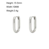 CRMYA Gold Silber gefüllt 16mm 14mm 12mm Blumen baumelnde Ohrringe Zirkonia Creolen für Damen Mädchen Schmuck Großhandel