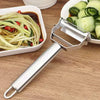 Kitchen Vegetable Peeler Stainless Steel Melon Planer Double-Head Peeler Household Multiple-Function Fruit And Vegetable Peeler