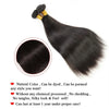 8-32 Inch Bone Straight Human Hair Weave Bundles 12 A Brazilian Natural Color 100% Remy Human Hair Extension 1 3 4 Bundles Weft