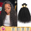 12A Kinky Curly Hair Bundles 1/3/4 Pcs Jerry Curly Bundles Human Hair 32 Inch Burmese Curly Hair Bundles 3-5 Days Delivery