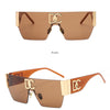 Neue 2024 Luxus Designer Square Sonnenbrillen Frauen Mode Trendy Punk Sonnenbrille Damen Farbverlauf Shades Brillen Oculos UV400