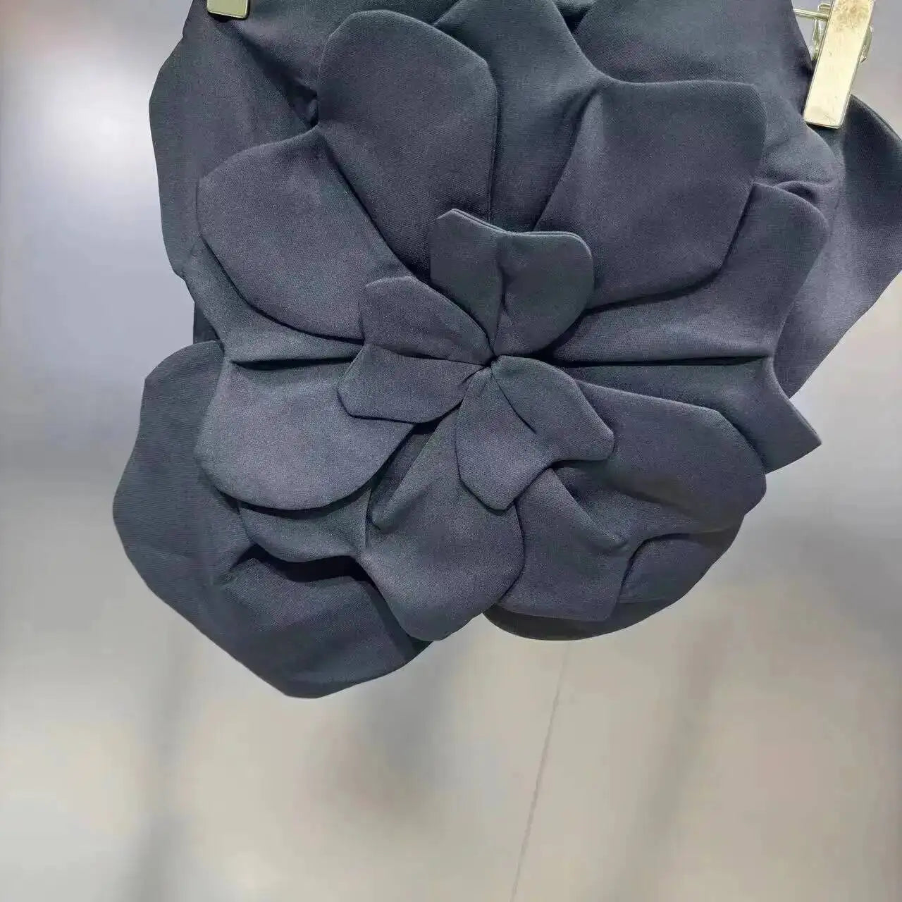 DEAT Fashion New Women's Multi 3D Flower Strapless Tops 2026 Summer Trendy Sleeveless Backless Zipper Camisole Female 11XX9050