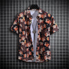 Unisex Graffiti Short Sleeve Shirt Turtleneck Polo Tops Shirts for Men  Men Clothing Four Seasons
