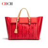 CHCH Mode Retro Print Bucket Bag Reise Party Bankett Umhängetasche Luxus Klassiker 2024 Winter Damen Große Kapazität Handtasche