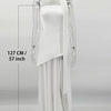 TARUXY Mode Trägerloses Kleid mit Band Frauen Elegantes Ärmelloses Mesh Strand Urlaub Langes Kleid Frühling 2025 Neues Damenkleid