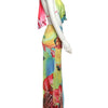 Weird Puss Colorful Leopard Women 2 Piece Set Y2K Beach Vacation Halter Tank Tops+Wrapped Maxi Skirts Matching Vacation Clubwear