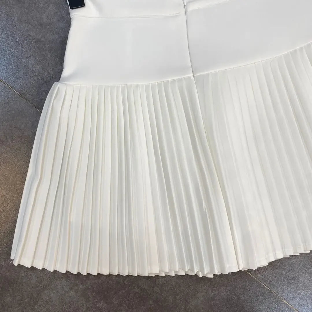 2024 Spring Summer New Arrivals High Waist Short Mini Pleated Skirt Streetwear Women Slim Fashion Korea Kawaii A Line Skirt