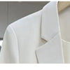 Candy Color Blazer Women Clothing Trends Long Sleeves Blazers Chic Office Ladies Jackets Luxury High-end Coat Vestido Outerwear