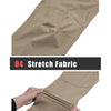 TACVASEN Summer Lightweight Trousers Mens Fishing Pants Outdoor Hiking Nylon Quick Dry Pockets Cargo Pants Casual Work Trousers