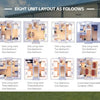 Wholesale 20 Ft 40 Ft Modern Prefab Villa Folding Container Expandable House Prefabricated Movable Home 2 3 4 5 Bedroom