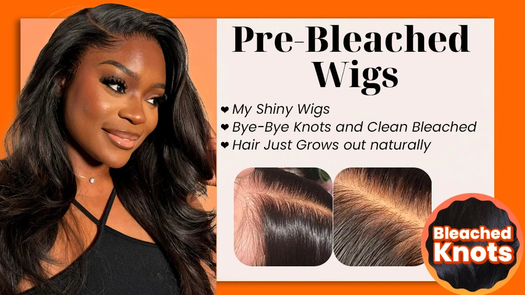 Ombre Brown Wear Go Human Hair Wigs Pre-Styled Layered Cut Kinky Curly Wig HD 7x5 Glueless Pre-Cut Wig for Quick Installation