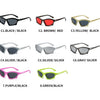 Retro Sports Sunglasses Geometric Trend Steampunk Glasses Sports Vintage Punk Shade Sunglasses UV400 Women Men Eyewear
