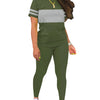 Women's Summer Casual  Set Fashionable Comfortable Ensemble Ladies Clothing Outfit