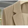 Candy Color Blazer Women Clothing Trends Long Sleeves Blazers Chic Office Ladies Jackets Luxury High-end Coat Vestido Outerwear