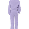 CM.YAYA Fashion Striped Women's Set V-neck Long Sleeve Sweatshirt and SweatPants Tracksuit 2025 Winter Two 2 Piece Set Outfit